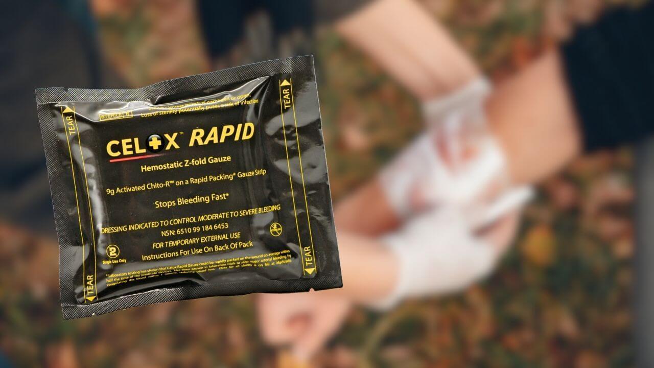 Celox Rapid, Kan Olmadığında Bile İşe Yarayan Hemostat