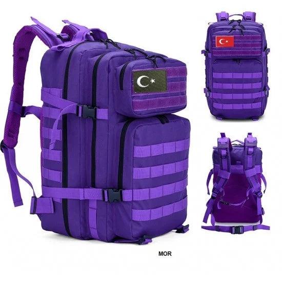 Taktik Tip Molle Çanta – 45 Litre Kapasite