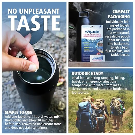 Aquatabs® Su Arıtma Tableti 10 Adet