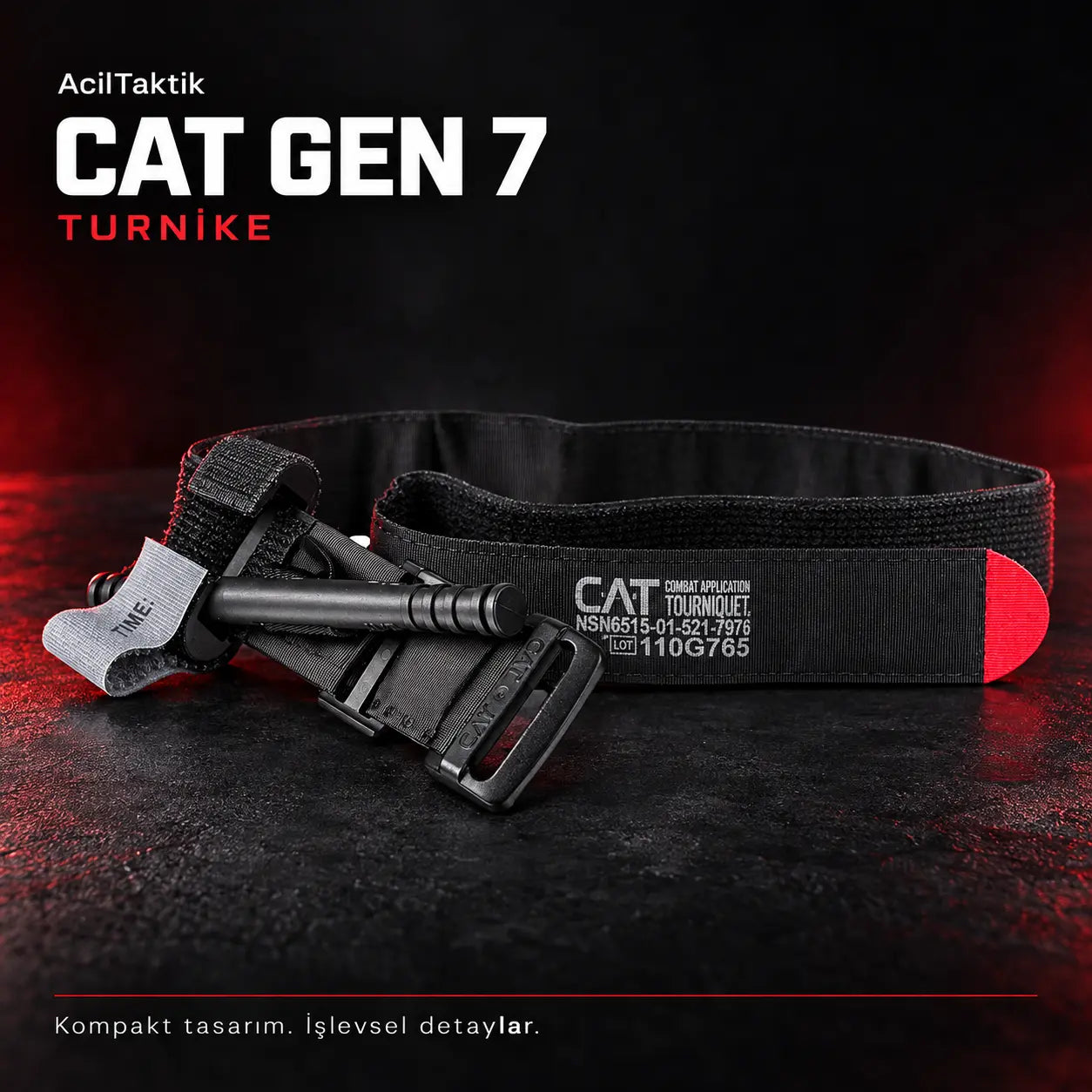 CAT (Combat Application Tourniquet) Taktik Turnike %100 Orjinal