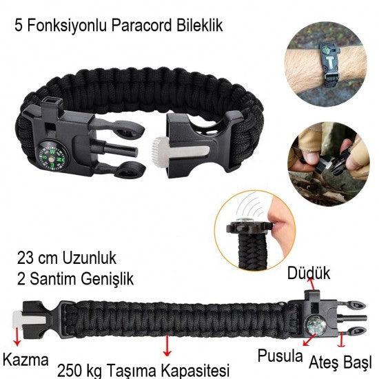 Hepsi Bir Arada Hayatta Kalma Kiti 12 li - AcilTaktik