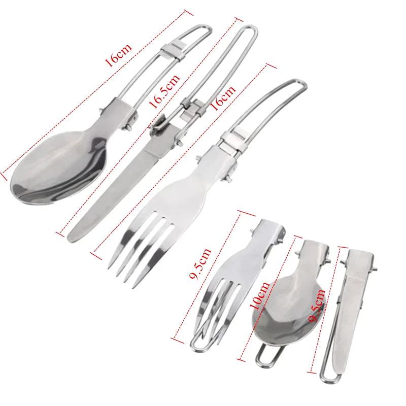 Taşınabilir Kamp Tencere Seti